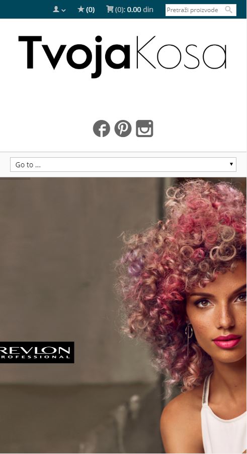 izrada sajta tvoja kosa online prodavnica